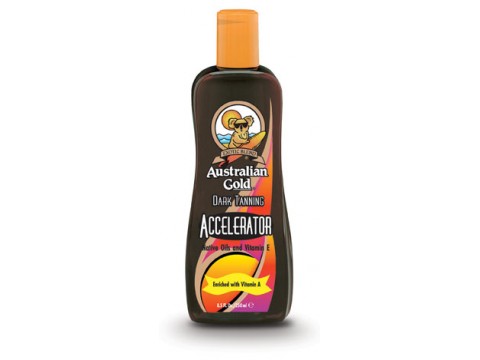 AUSTRALIAN GOLD DARK TANNING ACCELERATOR lengvos tekstūros įdegio kremas, 250ml